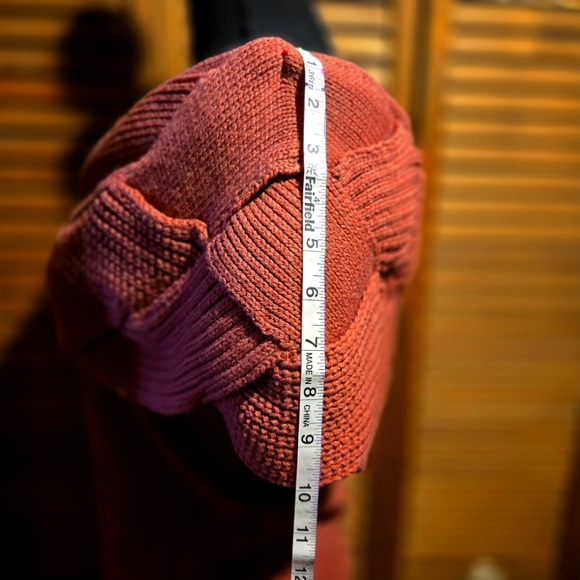 DUSTED ROSE, OFF THE SHOULDER, LONG SWEATER DRESS. PERFECT FOR HOLIDAY PARTIES! - Picture 3 of 8